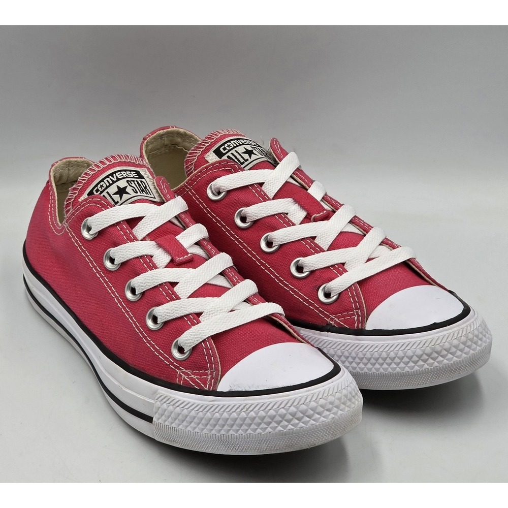 Converse Chuck Taylor All Star Ox Low Raspberry Pink 132298F Women's 6 Sneakers